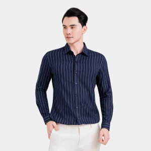 Áo Sơ Mi Dài Tay Nam Aristino Slim Fit ALS425S0H2